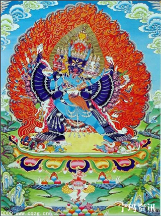 大威德金刚造像