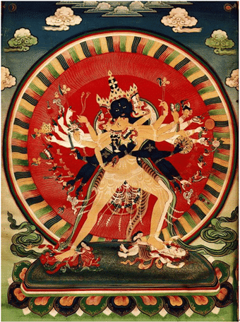 时轮金刚造像