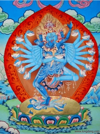 欢喜金刚造像